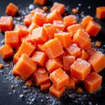 benefits of frozen carrots including long shelf life convenience and preserved nutrients for food industry use