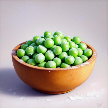 Premium frozen green peas IQF from India with natural freshness and export quality