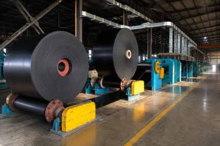 General purpose EP and NN conveyor belt for bulk material handling in mining, cement, quarrying, and industrial applications.